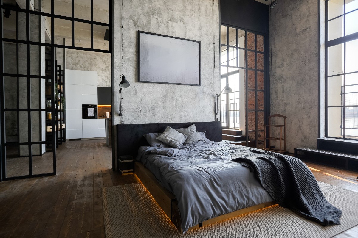 Sypialnia w stylu loftowym – przykładowe aranżacje
